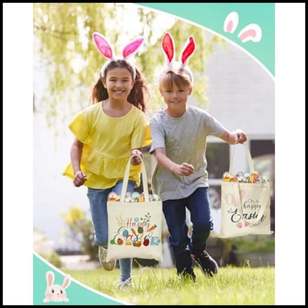 Canvas Tote Bag Foldable Durable Lightweight Versatile Everyday Use